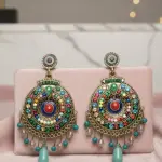 YouBella Jewellery Bohemian Multi-Color Earrings