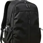 Brand: Generic Water Resistant Laptop Backpack for Men & Women, Black, 30L, with Bottle Pocket & Multiple Compartments, Casual Travel Bag