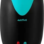 ACTIVA 3L Instant Water Heater Geyser 3kW ISI Copper Element 304L SS Tank Anti Rust Coating Auto Cut Off ABS Body BEE 5 Star Fast Heating Compact Bathroom Kitchen Use 5 Year Warranty Green Black