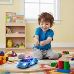twist n turn 3D Police Friction Car Toy with Lights & Music (White)
